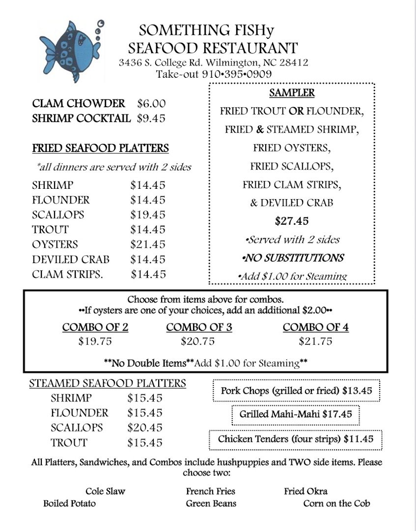 Hearty seafood plates in a cozy dining room.